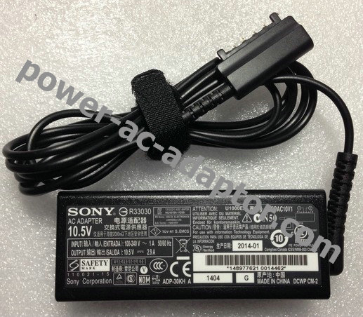 10.5V 2.9A 30w Sony SGPT111GB/S.CEK AC Adapter Power 4 Pin